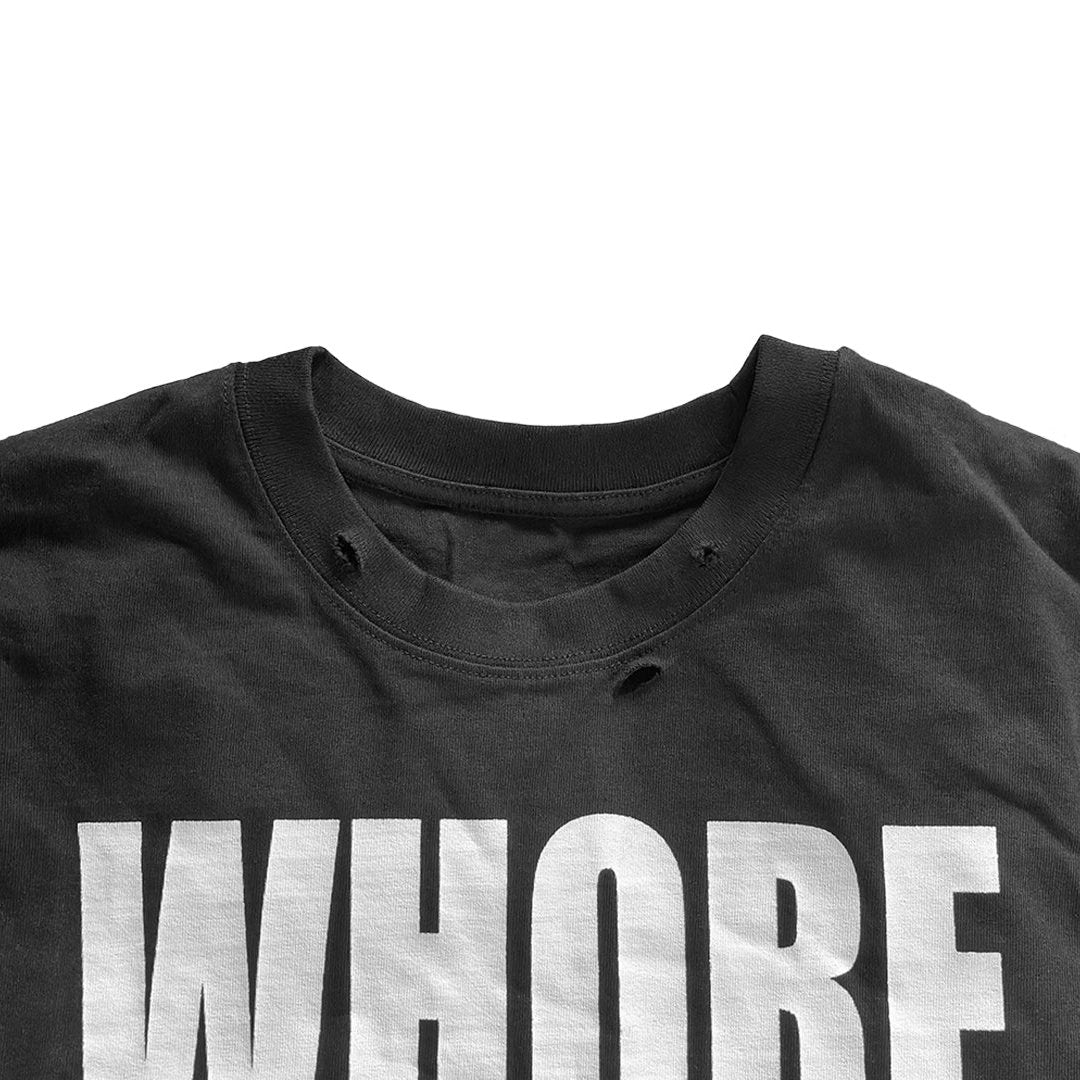 Whore T-shirt black