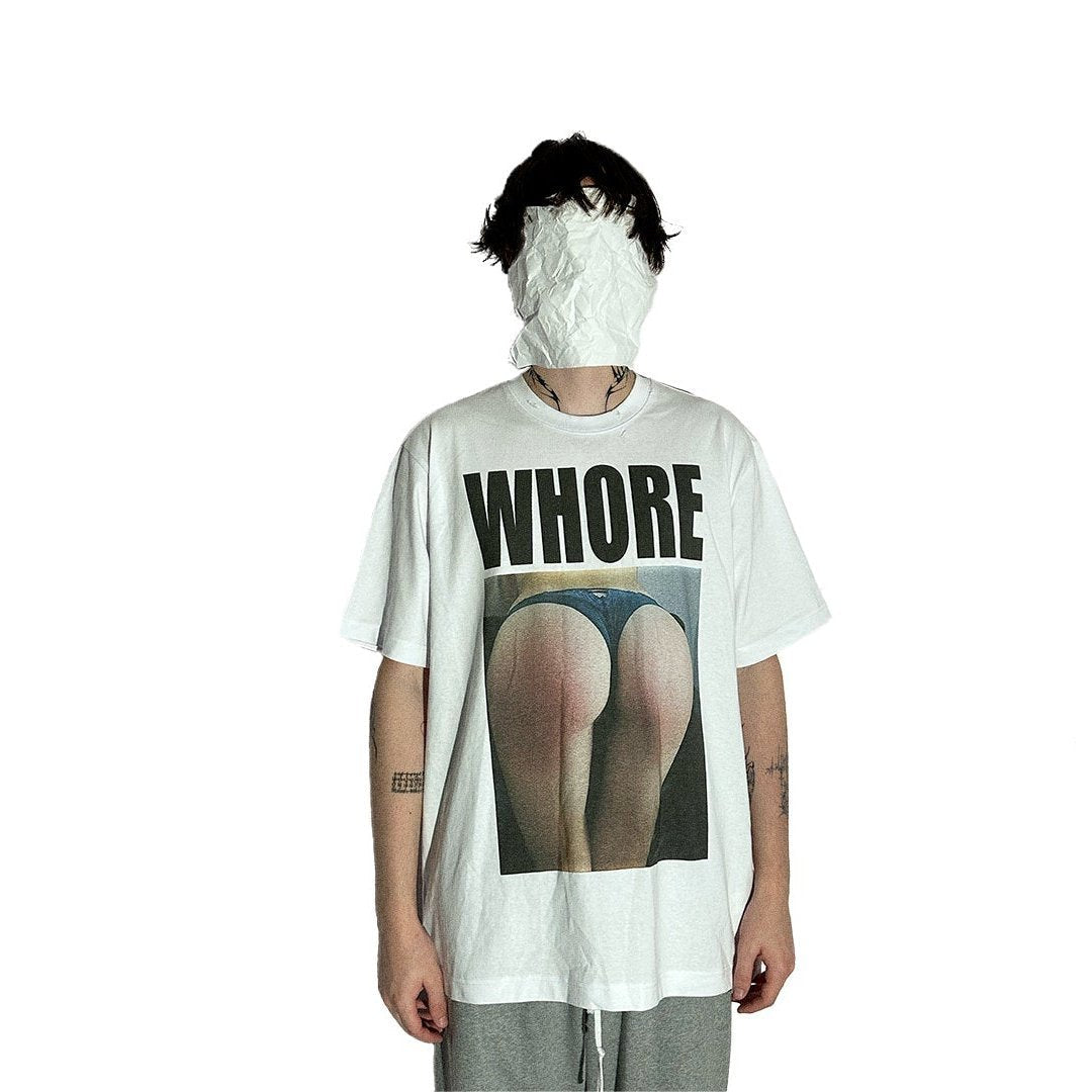 Whore T-shirt white