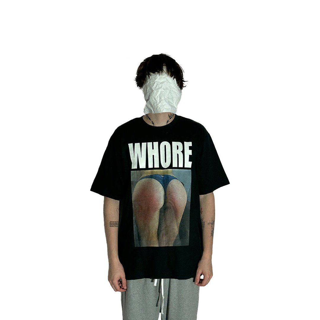Whore T-shirt black