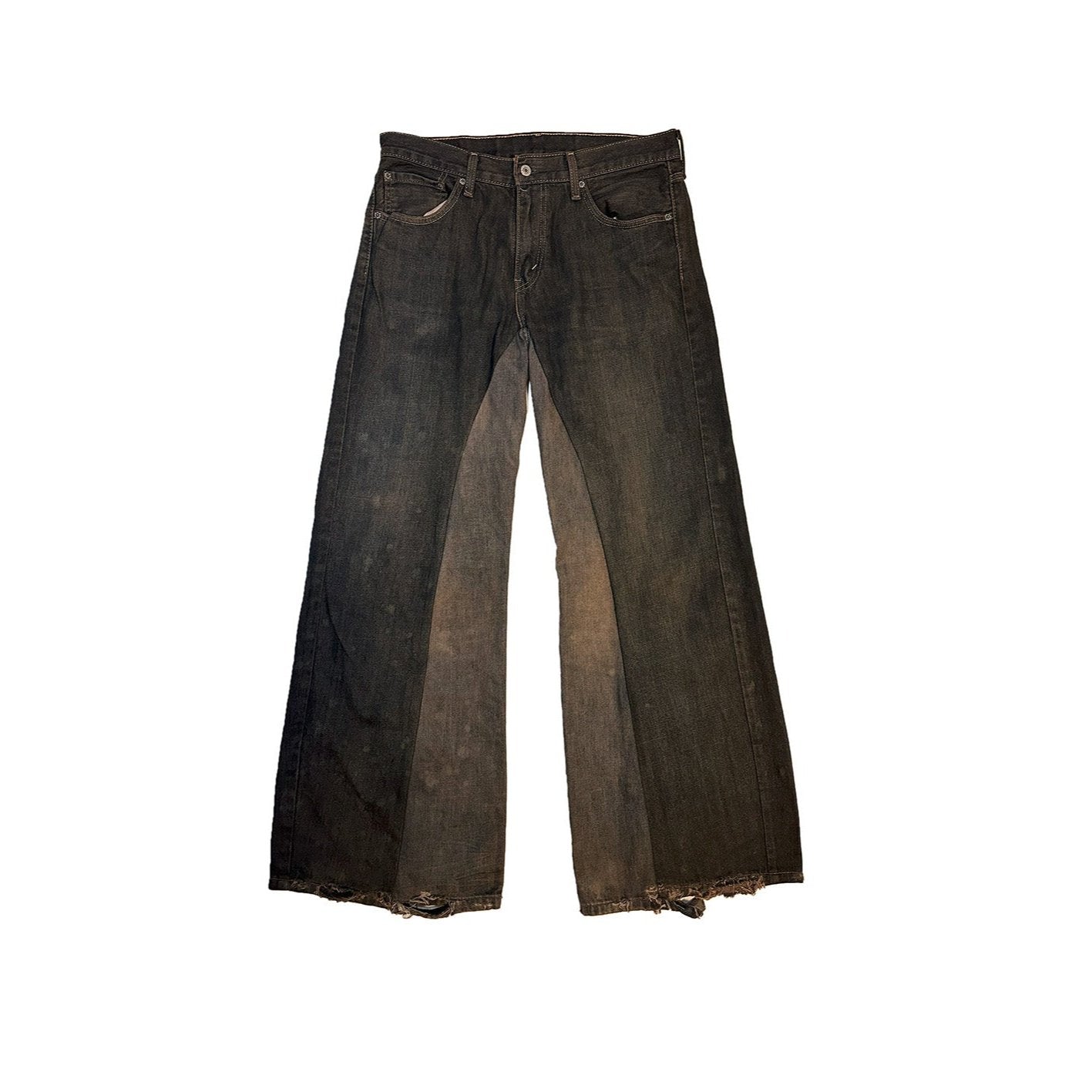 Patched Mud Denim